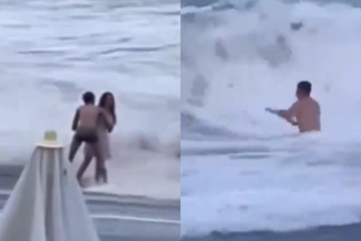 Mulher desaparece após ser arrastada pela correnteza em praia da Rússia