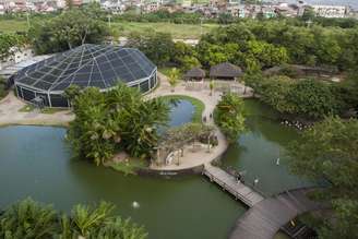 Espaço oferece contato com a natureza e vistas panorâmicas do parque e da cidade