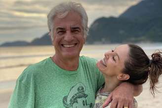 Bianca Rinaldi e o marido, Eduardo Menga
