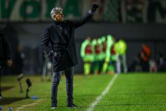 Renato Gaúcho durante o jogo com o Palmeiras ( FOTO: LUCAS UEBEL/GREMIO FBPA)