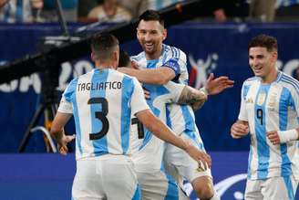 Messi fechou o placar para a Argentina