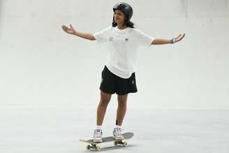 A fadinha Rayssa Leal é o principal nome do Brasil no skate