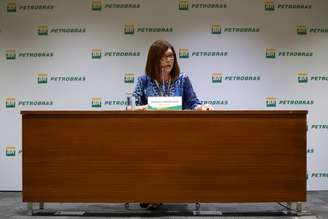 Primeira coletiva de Magda Chambriard. Foto: Rafael Pereira/Agência Petrobras