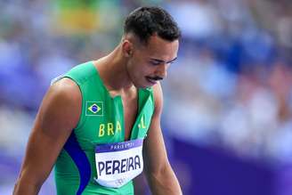 Rafael Pereira disputou a semifinal dos 110 metros com barreiras nos Jogos de Paris