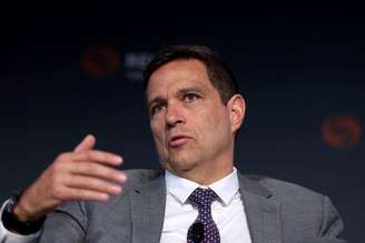 Presidente do Banco Central, Roberto Campos Neto, durante evento ReutersNEXT, em Nova York, EUA
09/11/2023
REUTERS/Brendan McDermid