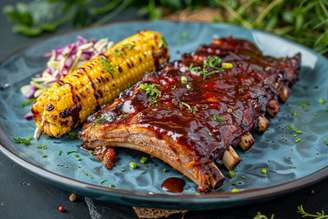 Costela ao molho barbecue