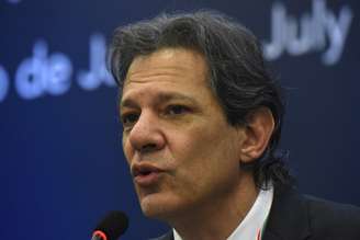 Ministro da Fazenda, Fernando Haddad, em evento do G20 no Rio de Janeiro
26/07/2024
REUTERS/Tita Barros