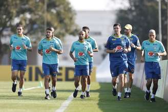 Seleção Brasileira em preparação