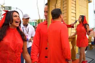 Gretchen e Esdras se casam no Rock in Rio