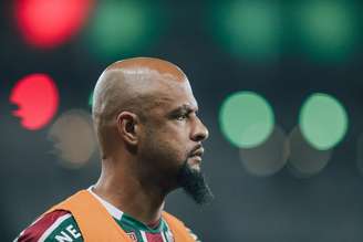 Felipe Melo em jogo contra o Botafogo. (FOTO: LUCAS MERÇON / FLUMINENSE F.C.)