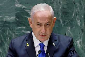 Foto de arquivo do primeiro-ministro israelense, Binyamin Netanyahu