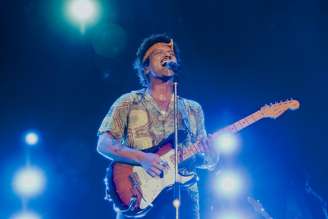 Bruno Mars fez show aclamado no Estádio do MorumBis em São Paulo.