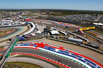 Foto geral do Circuito das Américas, em Austin