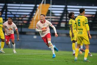 André, jogador do time sub-23 do Red Bull Bragantino. 