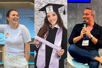 Professora Pamba, Débora Aladim e Paulo Jubilut