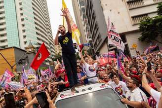 Boulos fez campanha na região da Paulista 