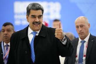 Maduro, em viagem à cúpula do Brics na Rússia, quando tentou impedir veto brasileiro