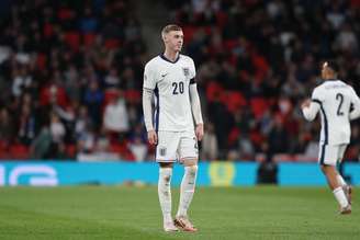 Cole Palmer (Inglaterra) durante jogo contra a Grécia, no dia 10.10.2024