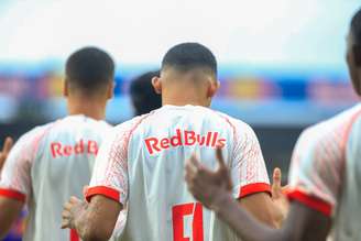 Athyrson, jogador do time sub-23 do Red Bull Bragantino. 