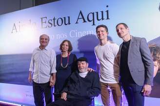 Premiere do filme "Ainda Estou Aqui" do diretor Walter Salles com Selton Mello e Fernanda Montenegro no elenco. Evento aconteceu na sala de cinema Cine Augusta na R. Augusta em São Paulo, em outubro de 2024.