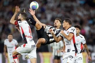 Eduardo no jogo do Botafogo contra o Vitória 