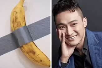 Justin Sun comprou obra de arte e comeu banana