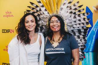 Alice Braga e Daiara Tukano apresentam 'Yawara' na CCXP24