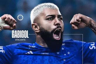 Gabigol foi anunciado pelo Cruzeiro