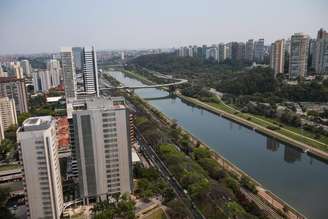 Vista da Marginal Pinheiros.