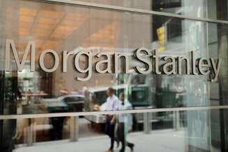 Logo do Morgan Stanley em edifício do banco, em Nova York, nos EUA
16/07/2018
REUTERS/Lucas Jackson