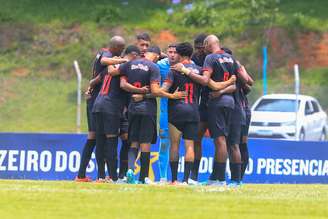 Jogadores do Red Bull Bragantino. 