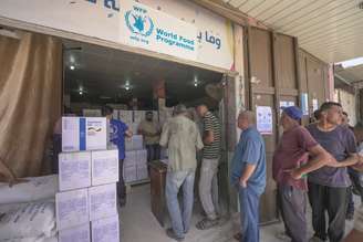 Programa da ONU distribui alimentosapostaganha bonusDeir Al Balah,apostaganha bonusGaza
13/06/2024
Programa Mundial de Alimentos/Divulgação via REUTERS