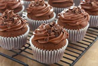 Cupcake de chocolate