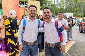 João Gabriel e João Pedro, do BBB 25.