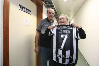 Léo Batista, falecido neste domingo, era torcedor fanático do Botafogo.