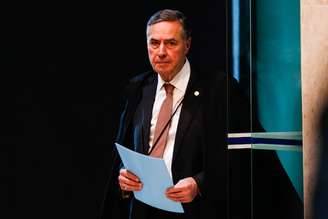 O ministro Luís Roberto Barroso, presidente do Supremo Tribunal Federal (STF), em sessão plenária realizada em novembro do ano passado.