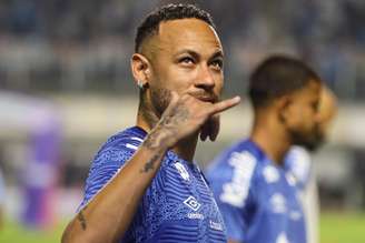 Neymar na Vila Belmiro