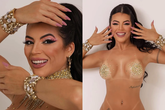 Rosana Ferreira é musa da Acadêmicos do Tucuruvi.