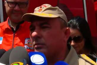 Em coletiva de imprensa, o coronel Sarmento, subcomandante-geral do Corpo de Bombeiros do Rio de Janeiro deu mais informações sobre a situação