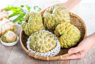 A fruta-do-conde tem uma alta qualidade nutricional e é muito apreciada na culinária