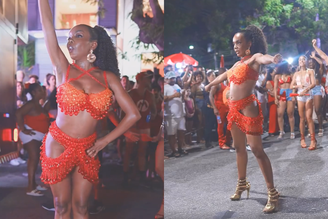 Thelminha é musa do Salgueiro.