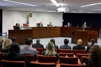 Sessão da Primeira Turma do Supremo Tribunal Federal (STF).