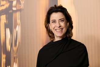 Fernanda Torres em jantar para indicados ao Oscar