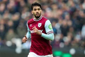 Lucas Paquetá (West Ham) durante jogo contra o Brentford, no último dia 15.