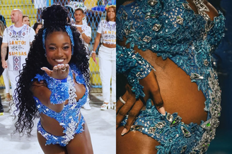 Lorena Raissa é de uma família totalmente dedicada à Beija-Flor.