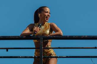 Bloco da Anitta no Rio de Janeiro neste sábado, 8