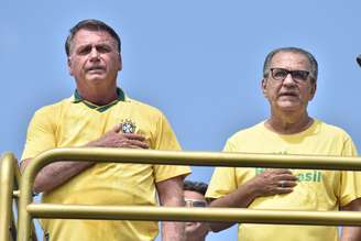 Bolsonaro e Malafaia em ato no Rio de Janeiro