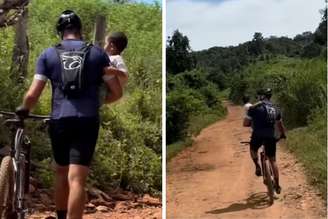 Criança foi encontrada por casal de ciclistas em uma trilha deserta em Goiás