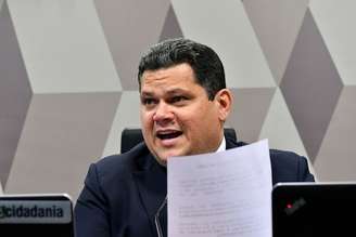 Davi Alcolumbre (União Brasil-AP), presidente do Senado