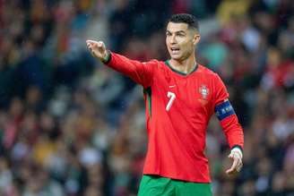 Cristiano Ronaldo (Portugal) durante jogo contra a Polônia, no dia 16.11.2024 